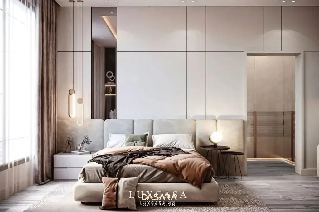 Thiết kế phòng cưới với bố cục phù hợp cho phòng cưới