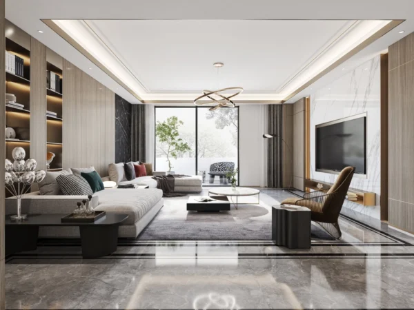 Thiết kế nội thất chung cư trọn gói với bố cục phù hợp cho căn hộ chung cư
