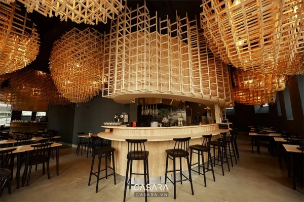 Hệ trần gỗ lập thể