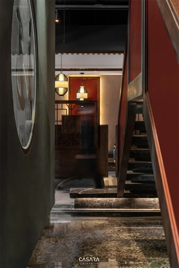 Nội thất tối giản, kết hợp phong cách Á Đông hiện đại và tinh tế.