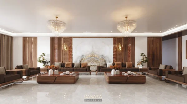 Không gian nội thất phòng khách
