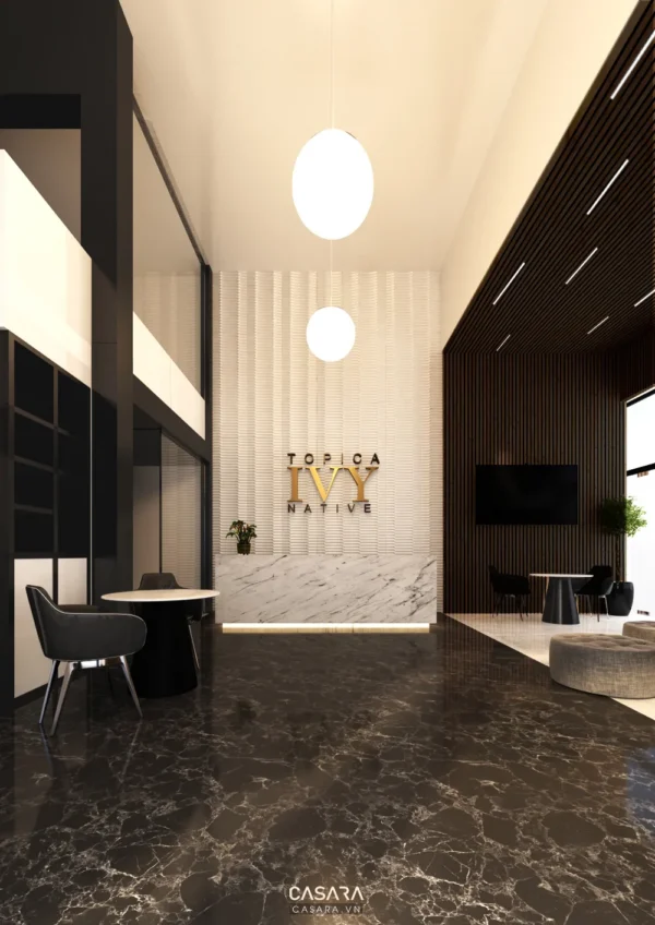 Sảnh đón tiếp hiện đại