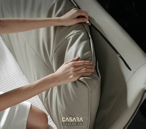 Ghế massage Casara với thiết kế hiện đại, êm ái và tiện nghi.