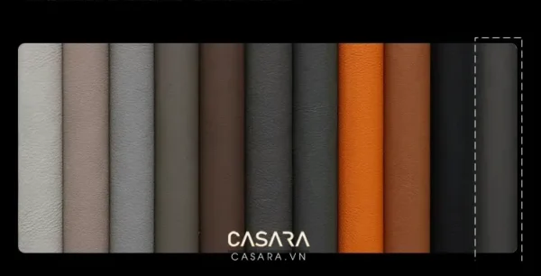 Các mẫu da với nhiều tông màu khác nhau, từ sáng đến tối.
