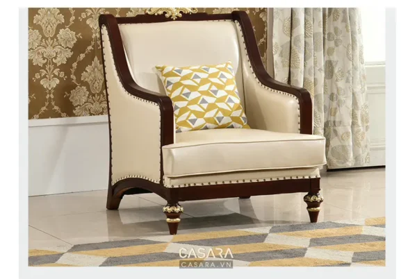 Ghế bành kiểu Âu sang trọng.