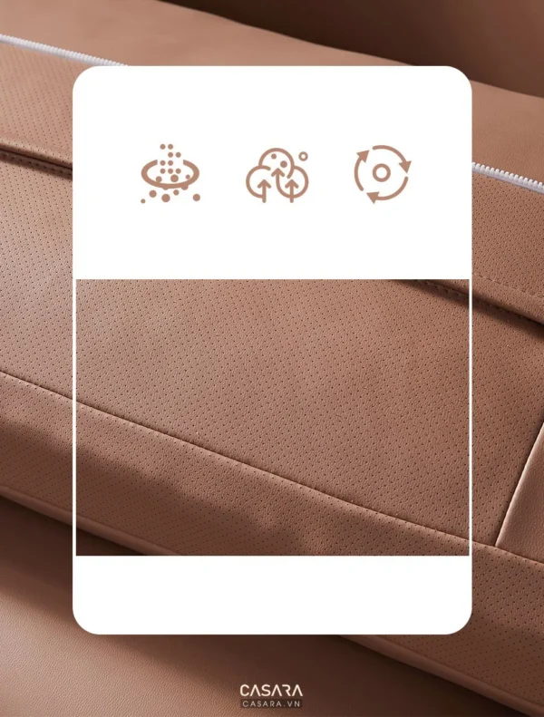 Nội thất xe ô tô cao cấp với các biểu tượng tiện nghi hiện đại.