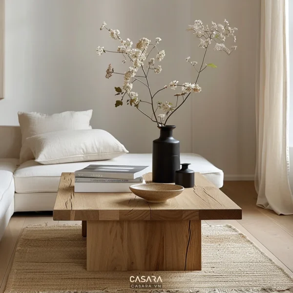 Không gian phòng khách hiện đại, ấm cúng.