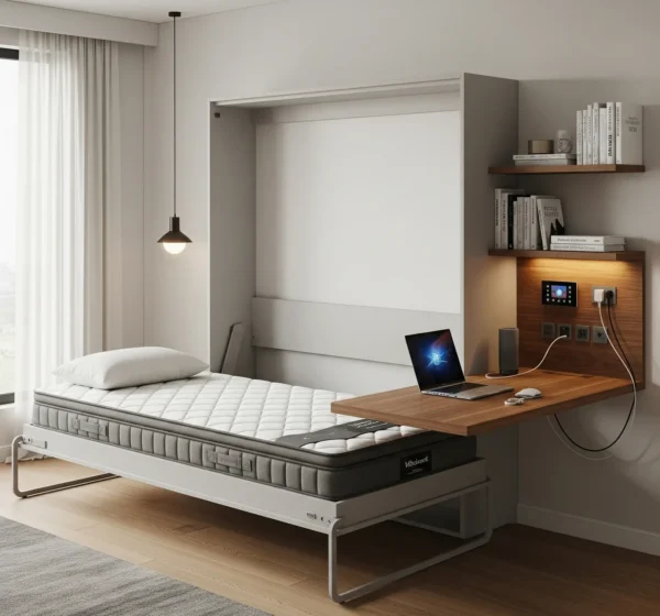 Thiết kế phòng ngủ 3m2 với bố cục phù hợp cho phòng ngủ