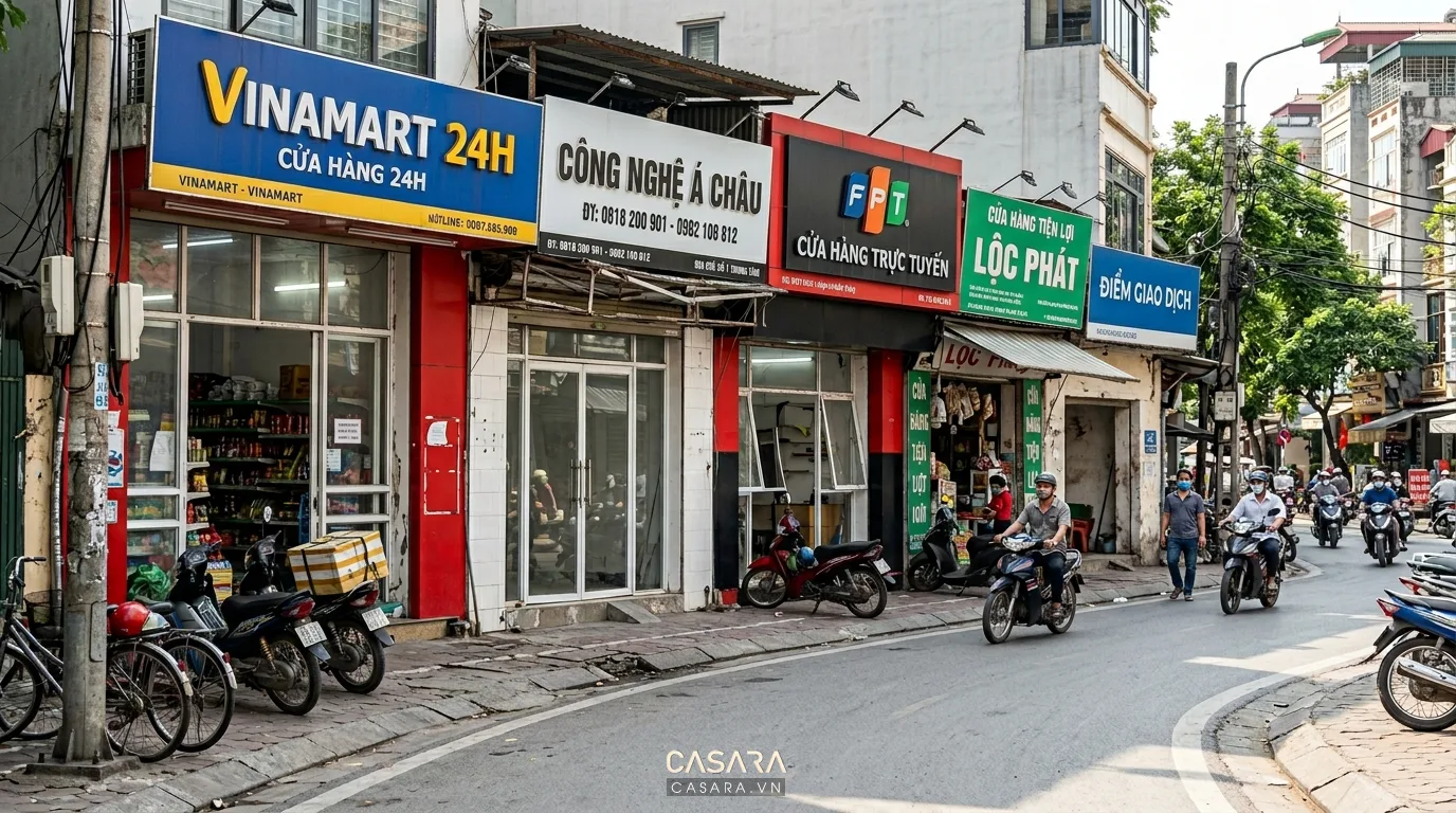 Các showroom nhượng quyền bị sai lệch concept do thi công thiếu kiểm soát