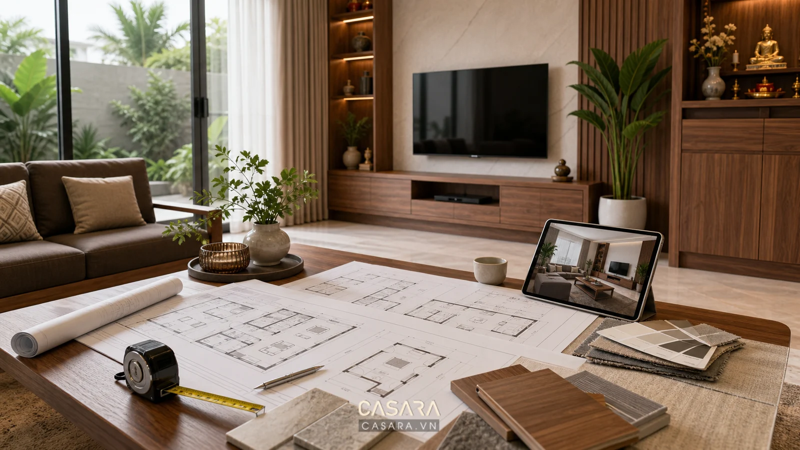 Bản vẽ nội thất trong quy trình thiết kế nội thất