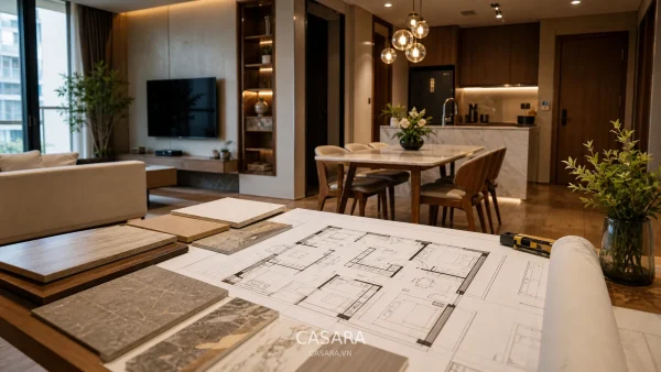 Báo giá nội thất chung cư và dự toán ngân sách căn hộ