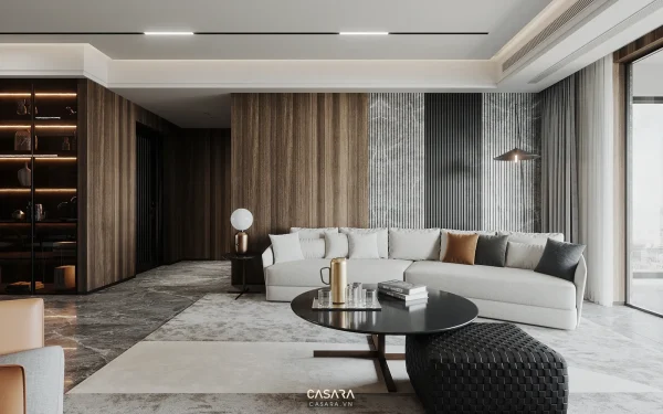 Ảnh tủ giầy phong cách sang trọng với hệ lưu trữ lối vào, ghế ngồi và liên kết phòng khách trong thư viện Casara.