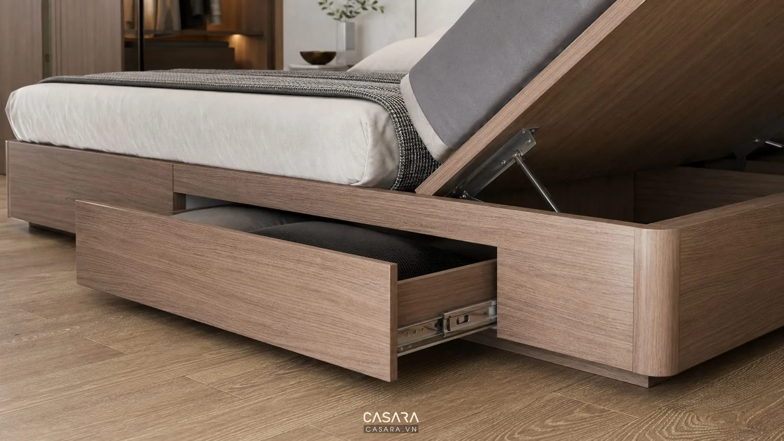 Chi tiết vật liệu và phụ kiện của giường thông minh nhập khẩu