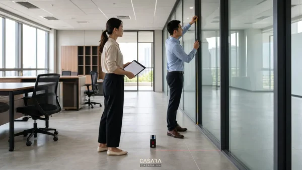 Khảo sát hiện trạng văn phòng trước khi thiết kế nội thất