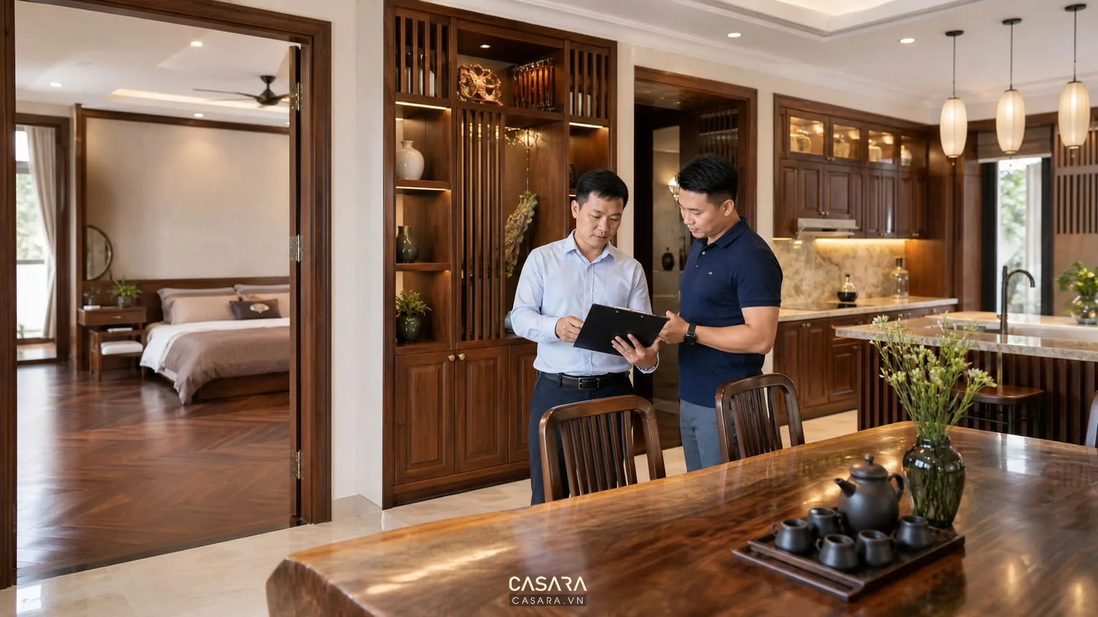 thi công biệt thự trọn gói uy tín trong giai đoạn nghiệm thu nội thất biệt thự