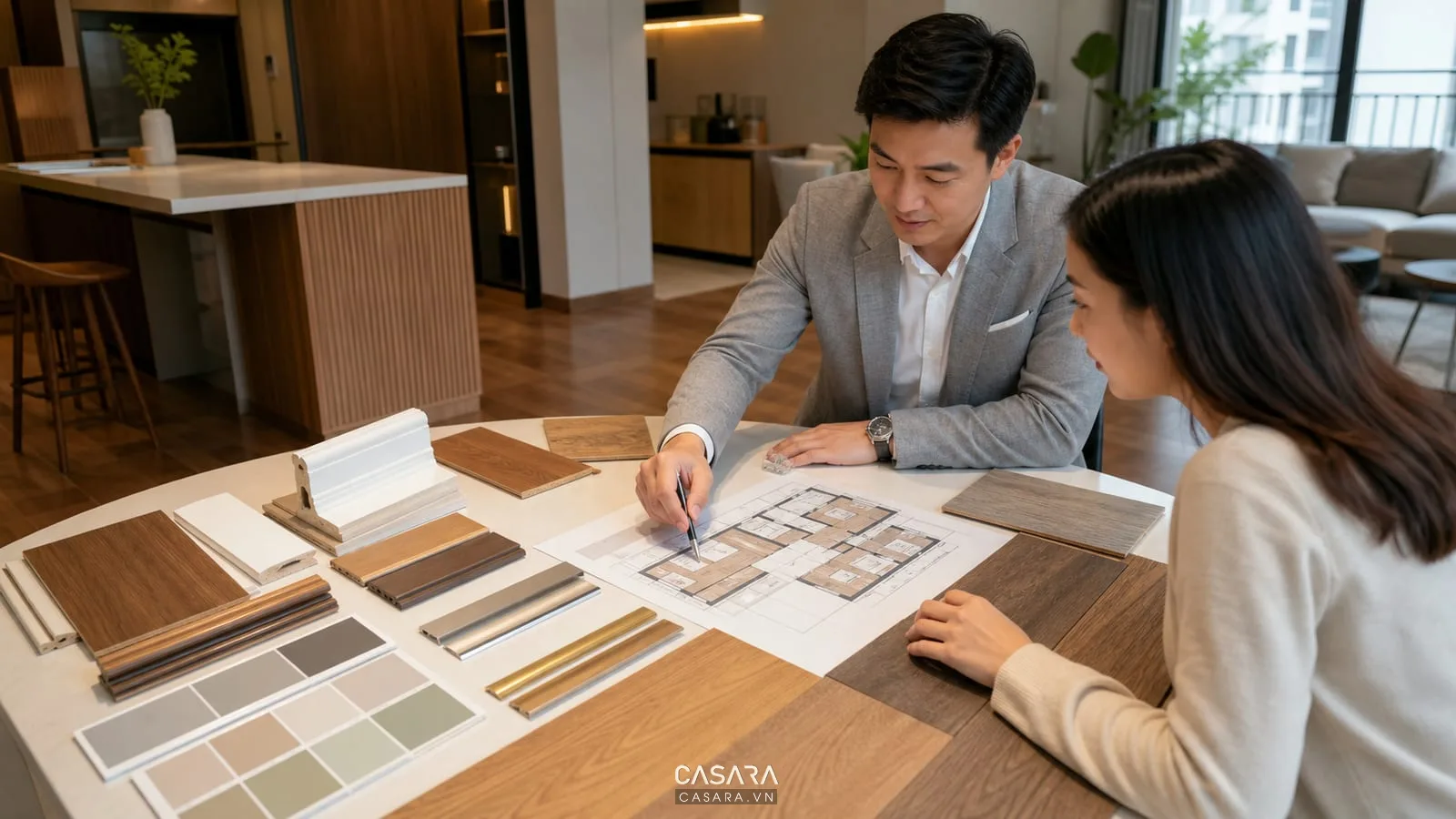 giá thi công sàn gỗ chung cư với kiến trúc sư tư vấn mẫu sàn gỗ bảng màu tường mẫu gỗ tủ bếp phào và nẹp