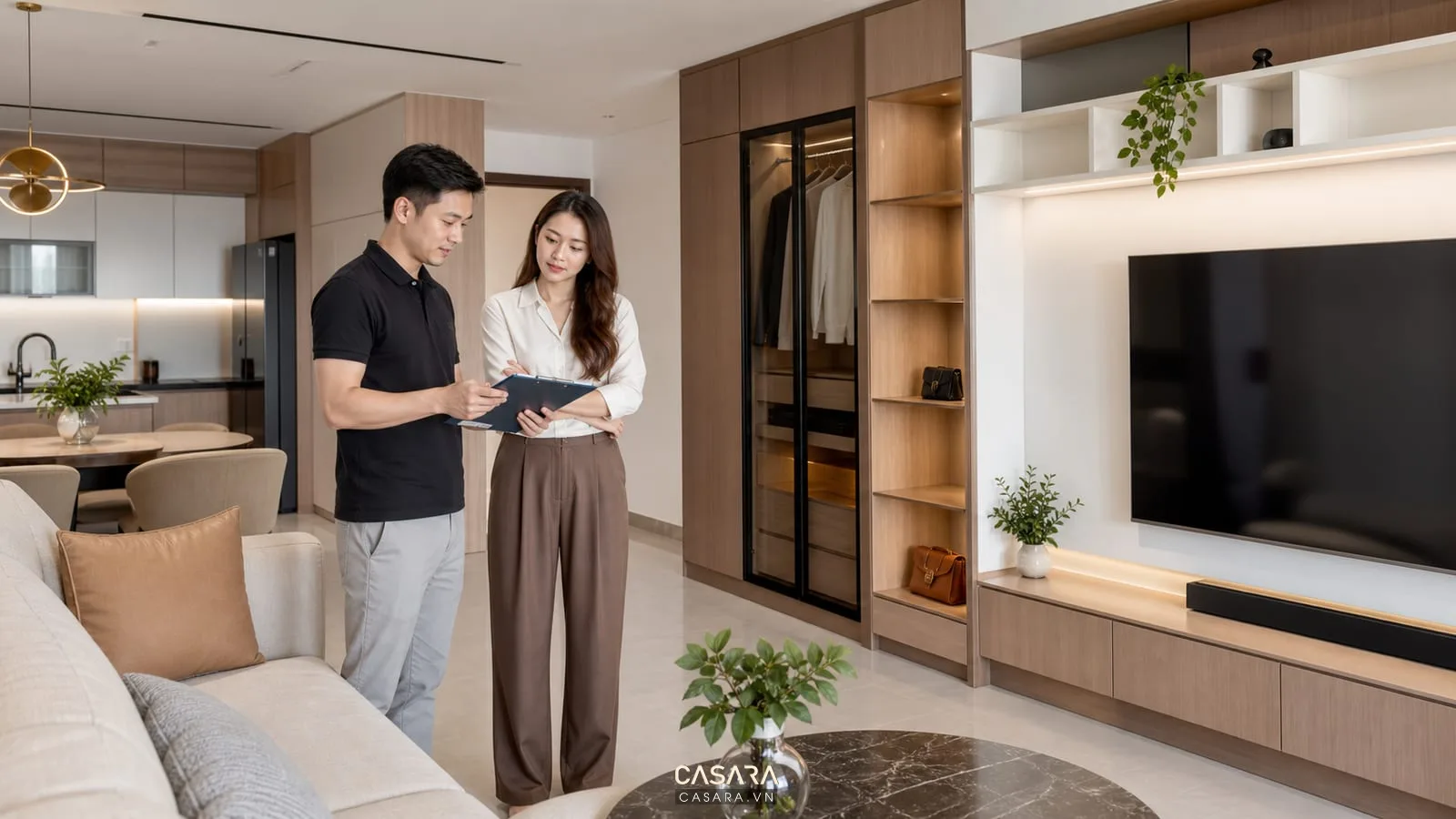 Nghiệm thu nội thất chung cư với biên bản bàn giao sau thi công